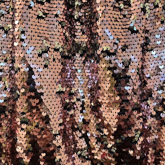 Oshkosh B'gosh Pink Silver Sequin Skirt Flippy Reversible Sequins Girls Size 12 - Picture 4 of 8